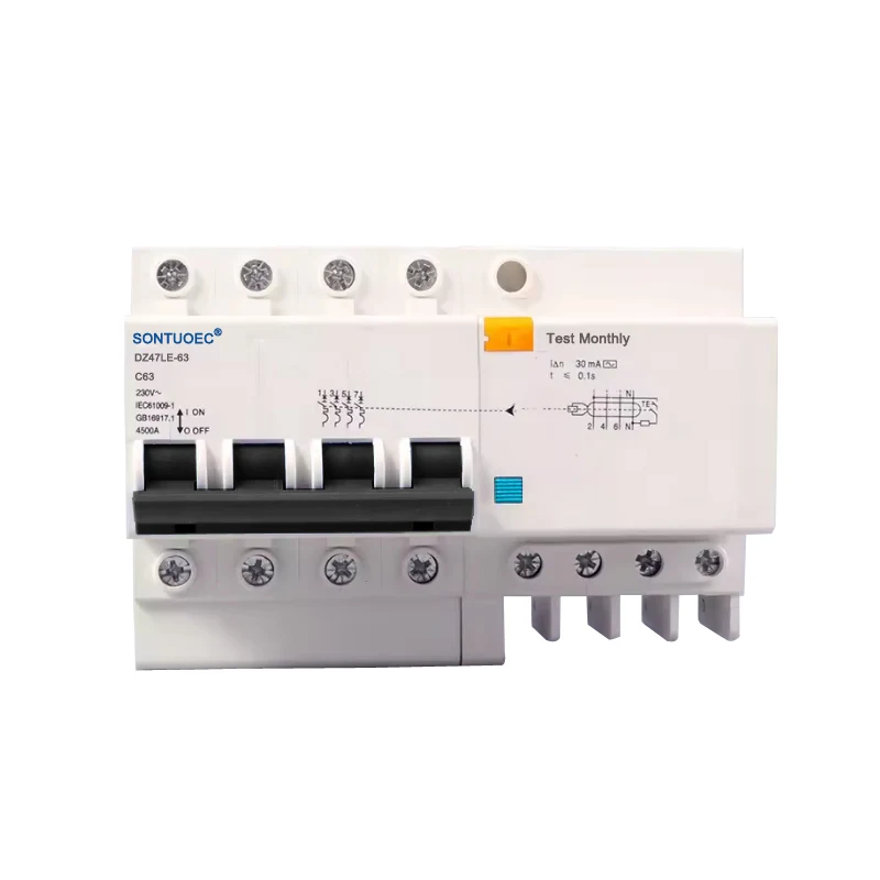4p Rcbo AC turi
