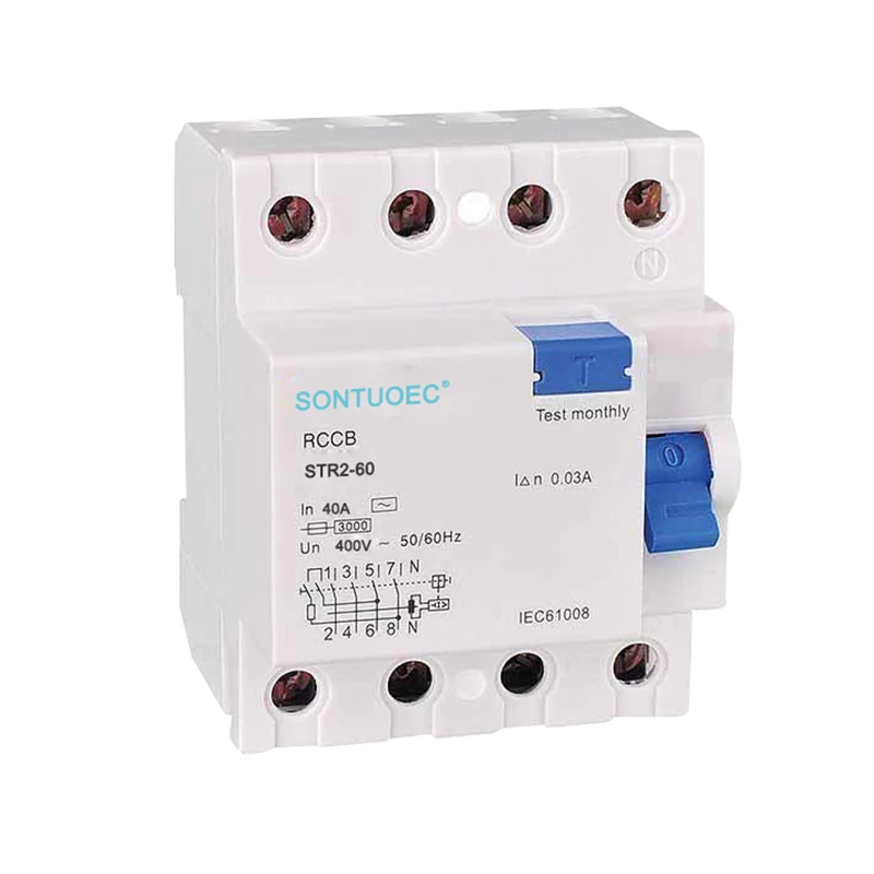 4p 63a / 30ma RCD AC turi