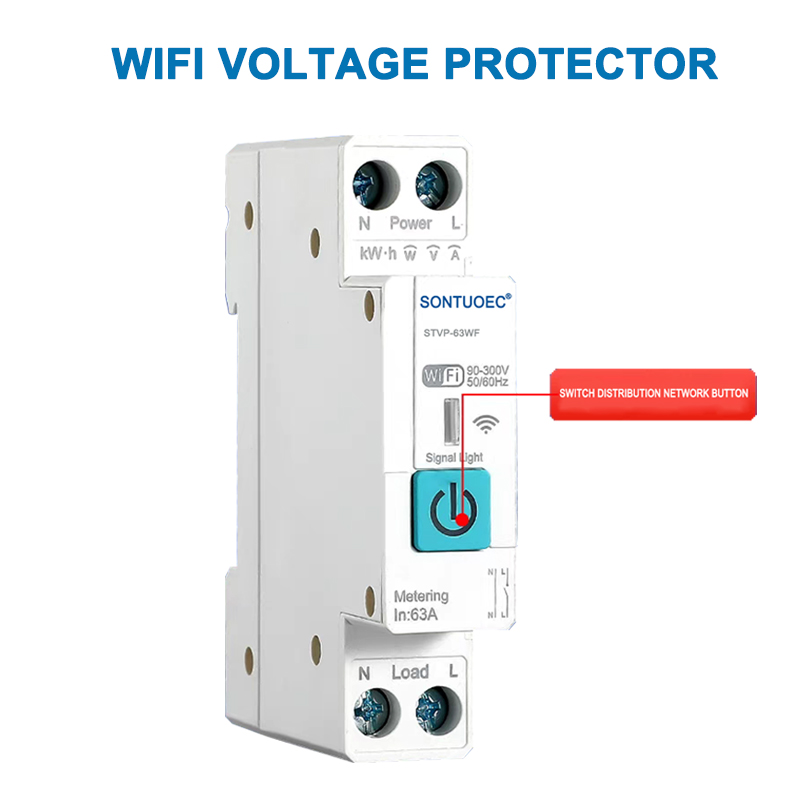 Aqlli temir yo'l turi WiFi kuchlanish himoyasi