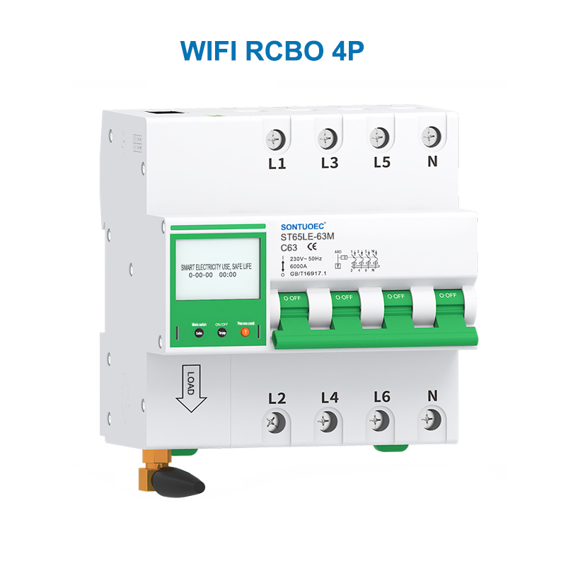 Iot intellektual tutqichni buzuvchi WiFi MCB RCBO